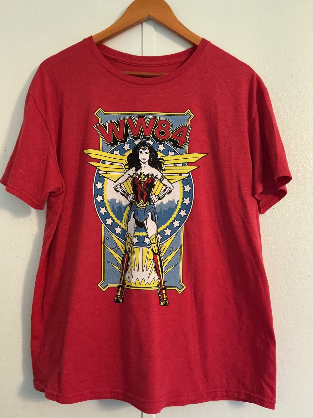 WW84 Graphic Tee - Women's Red Wonder Woman Top